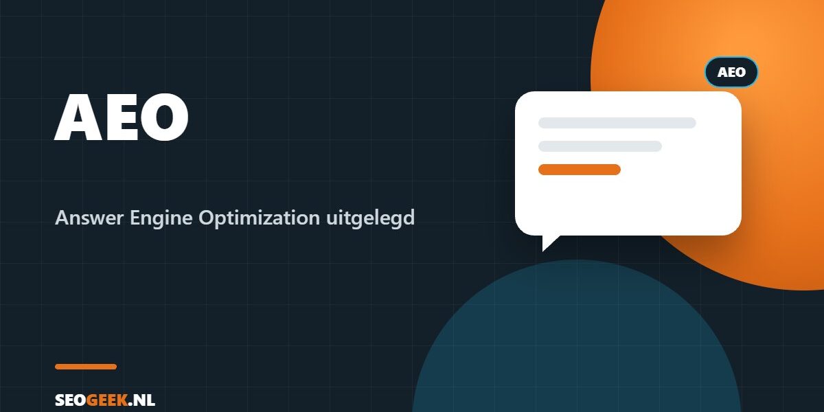 AEO: Answer Engine Optimization uitgelegd