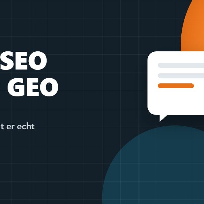 Van SEO naar GEO: wat verandert er echt